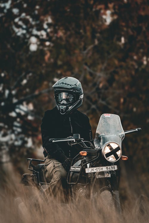 A Person on a Motorcycle