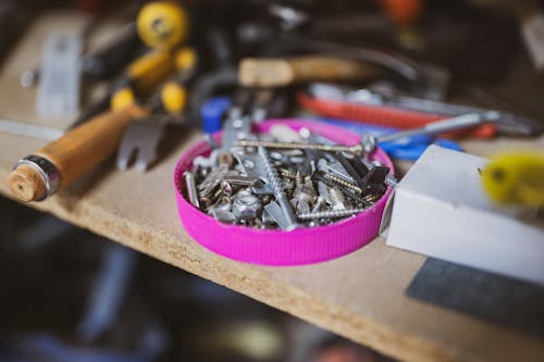 Screws in a Container 