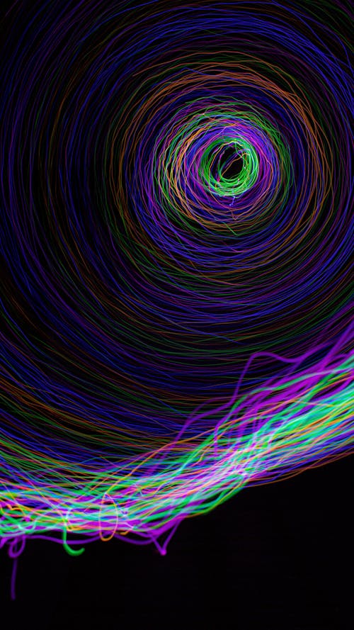 Abstract Neon in the Dark