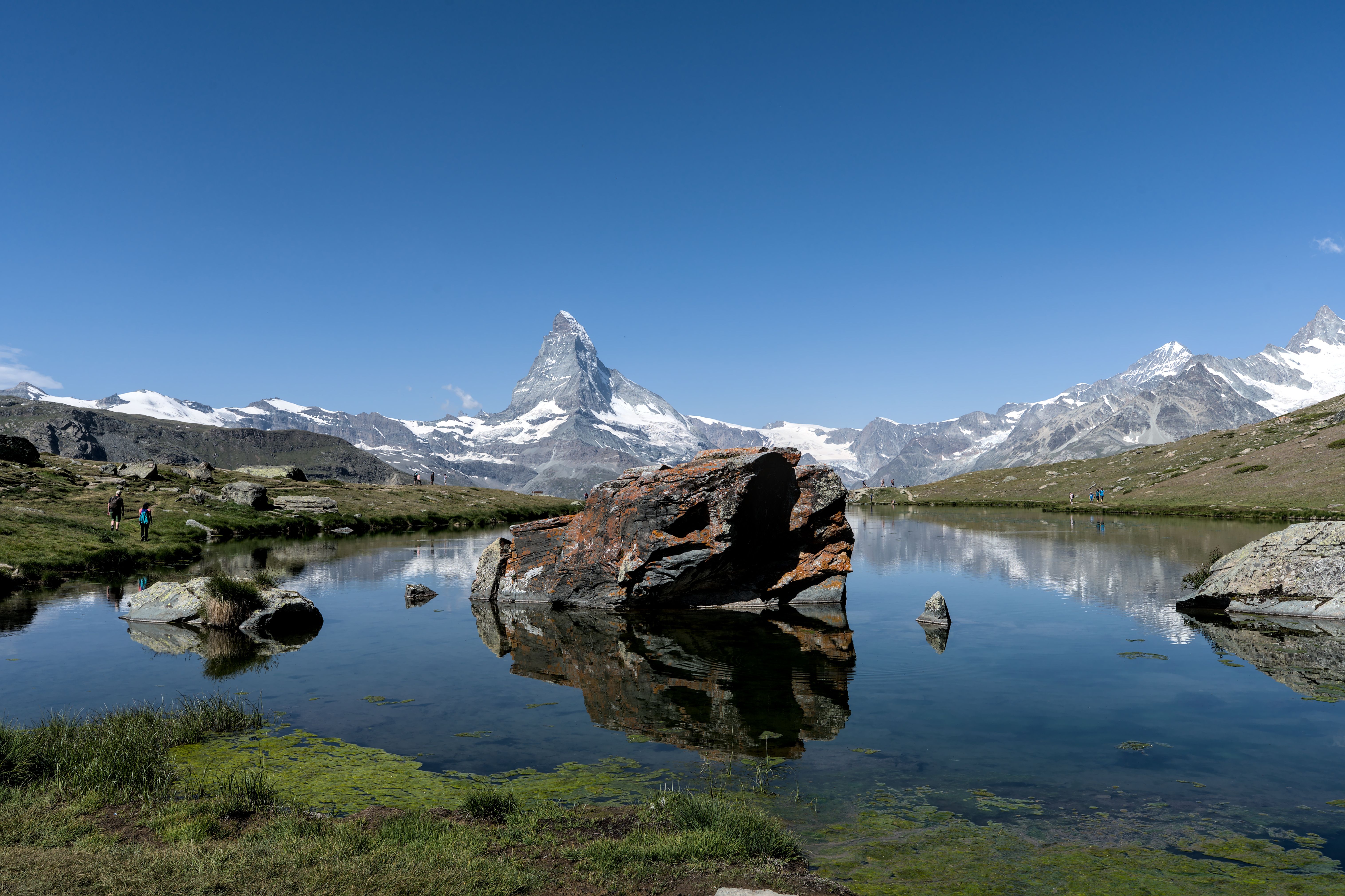 Randonnée Lac Stellisee avec vue Matterhorn