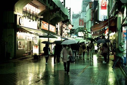 下雨天, 城市, 城市街道 的 免費圖庫相片