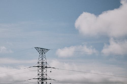 grátis Foto profissional grátis de céu azul, eletricidade, energia Foto profissional