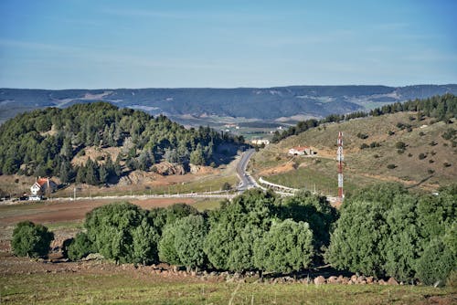 Rural Landscape with Hills 
