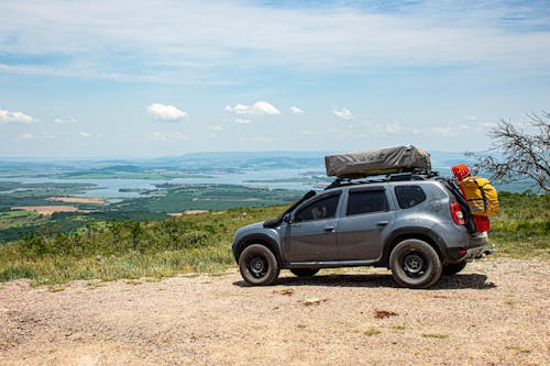 Fotos de stock gratuitas de aventura, camino de tierra, carpa de techo