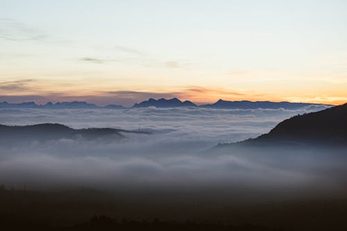 Kostenloses Stock Foto zu berge, drohne erschossen, natur