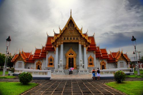 Free stock photo of marble temple, thai temple, thailand