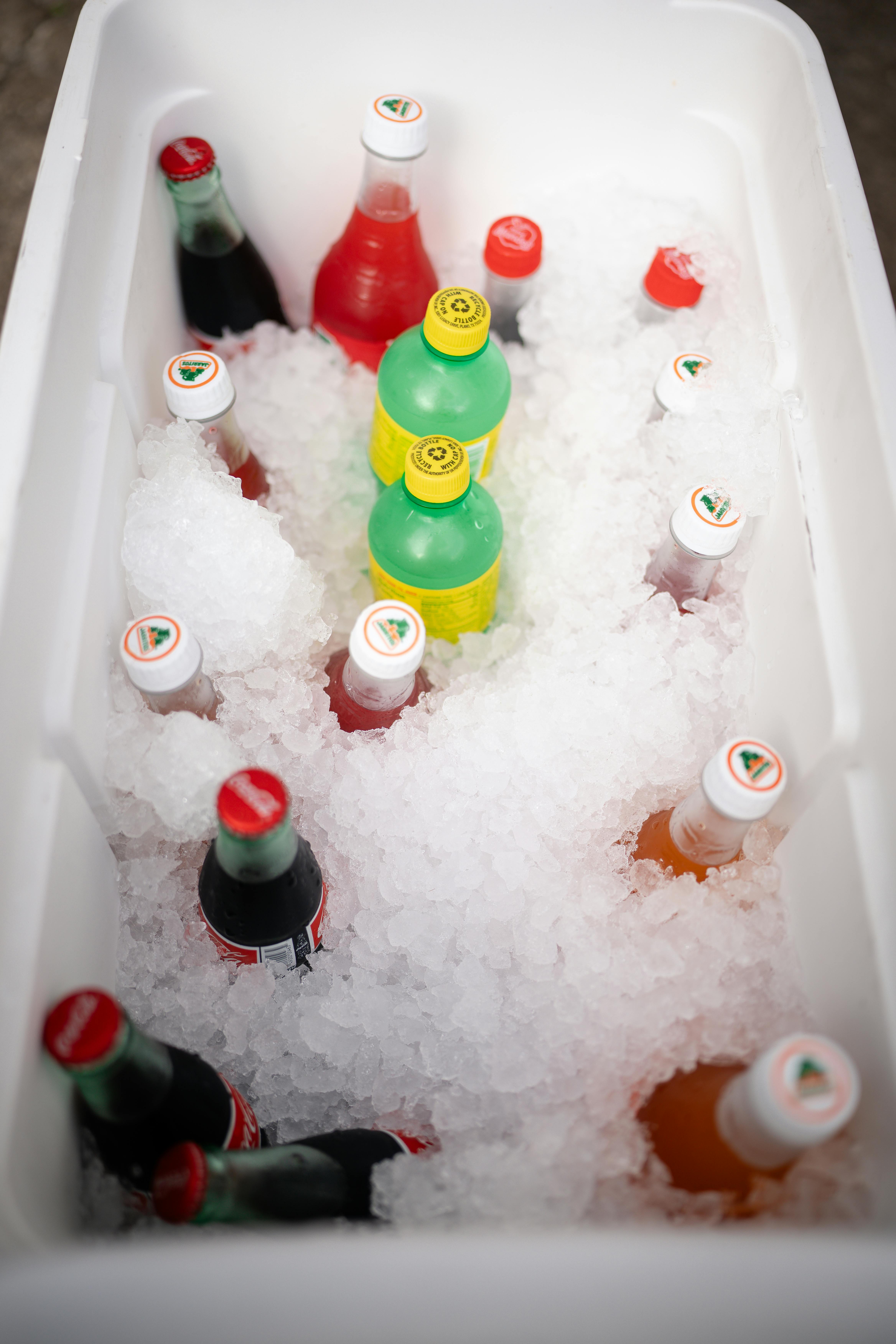 Drinks in a Freezer · Free Stock Photo