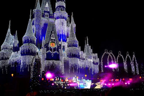 Free stock photo of 2016, cinderella palace, new year