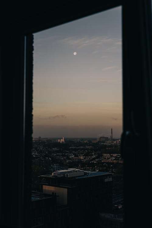 Ilmainen kuvapankkikuva tunnisteilla aamu, horisontti, ikkuna