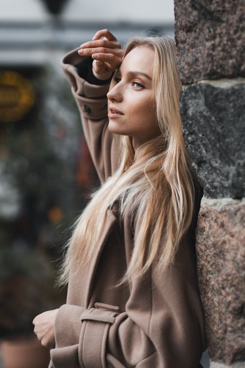 Model in a Brown Coat