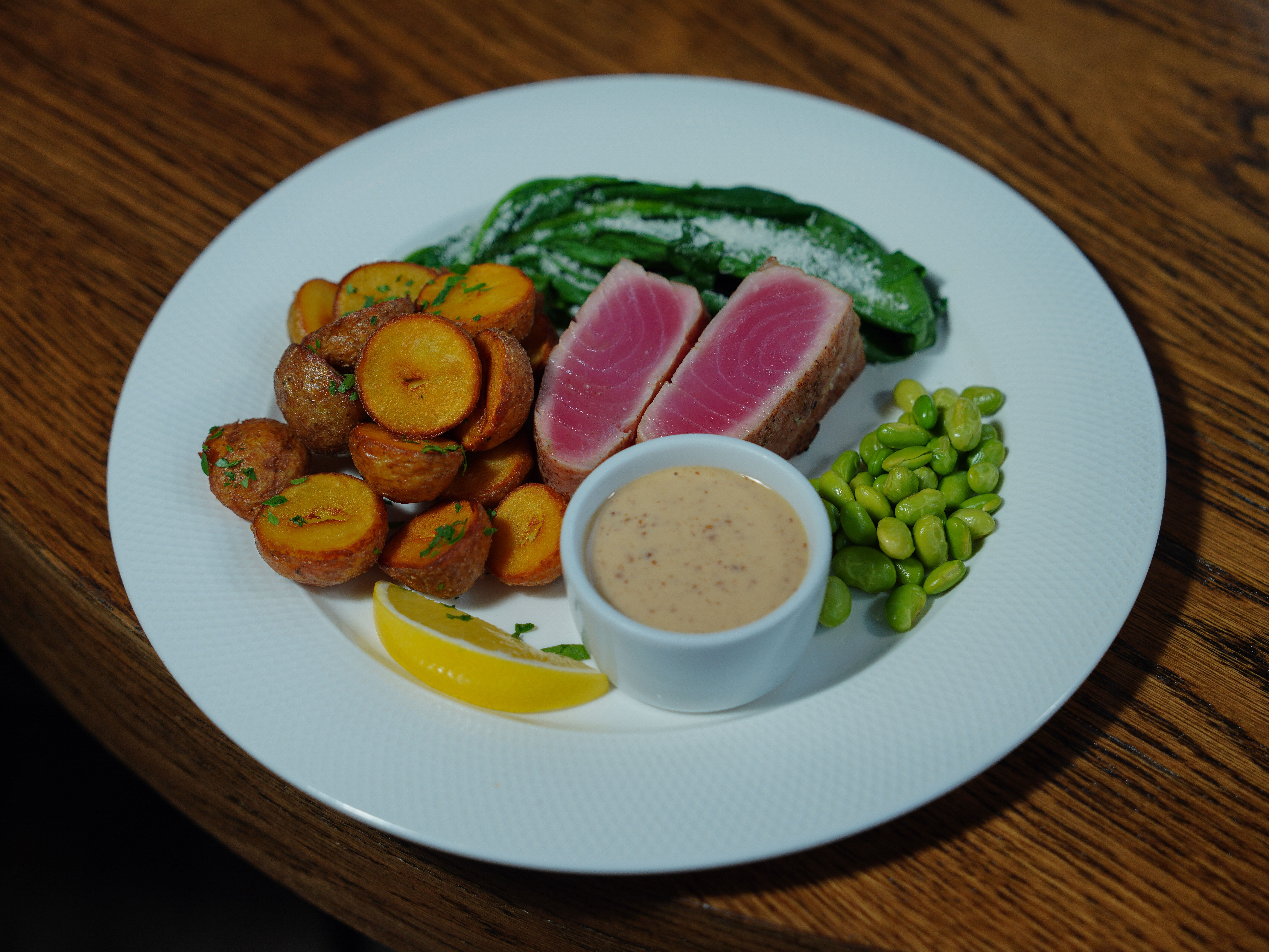 Seared Salisbury Steak with Peppercorn Sauce