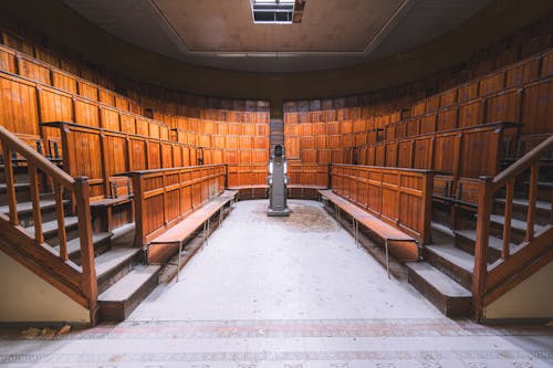 Urbex, Old abandoned lecture hall somewhere in Belgium.