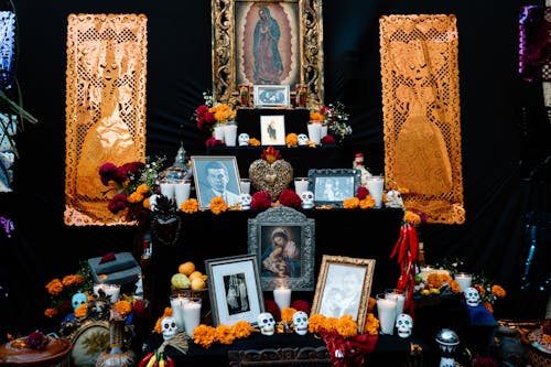 Gratis lagerfoto af alter, dãa de muertos