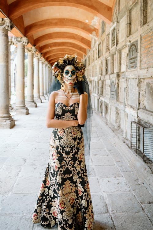 Gratis lagerfoto af blomster, catrina, de dødes dag