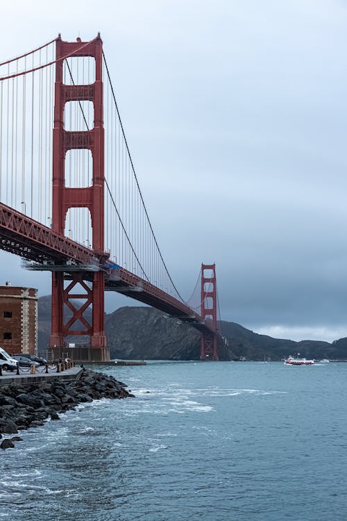 加州, 加州的金門大橋, 地標 的 免费素材图片