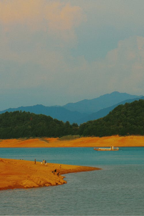 River and Hills behind