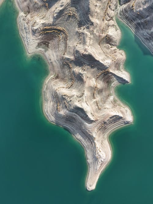 Безкоштовне стокове фото на тему «берег, вид зверху, еродований»