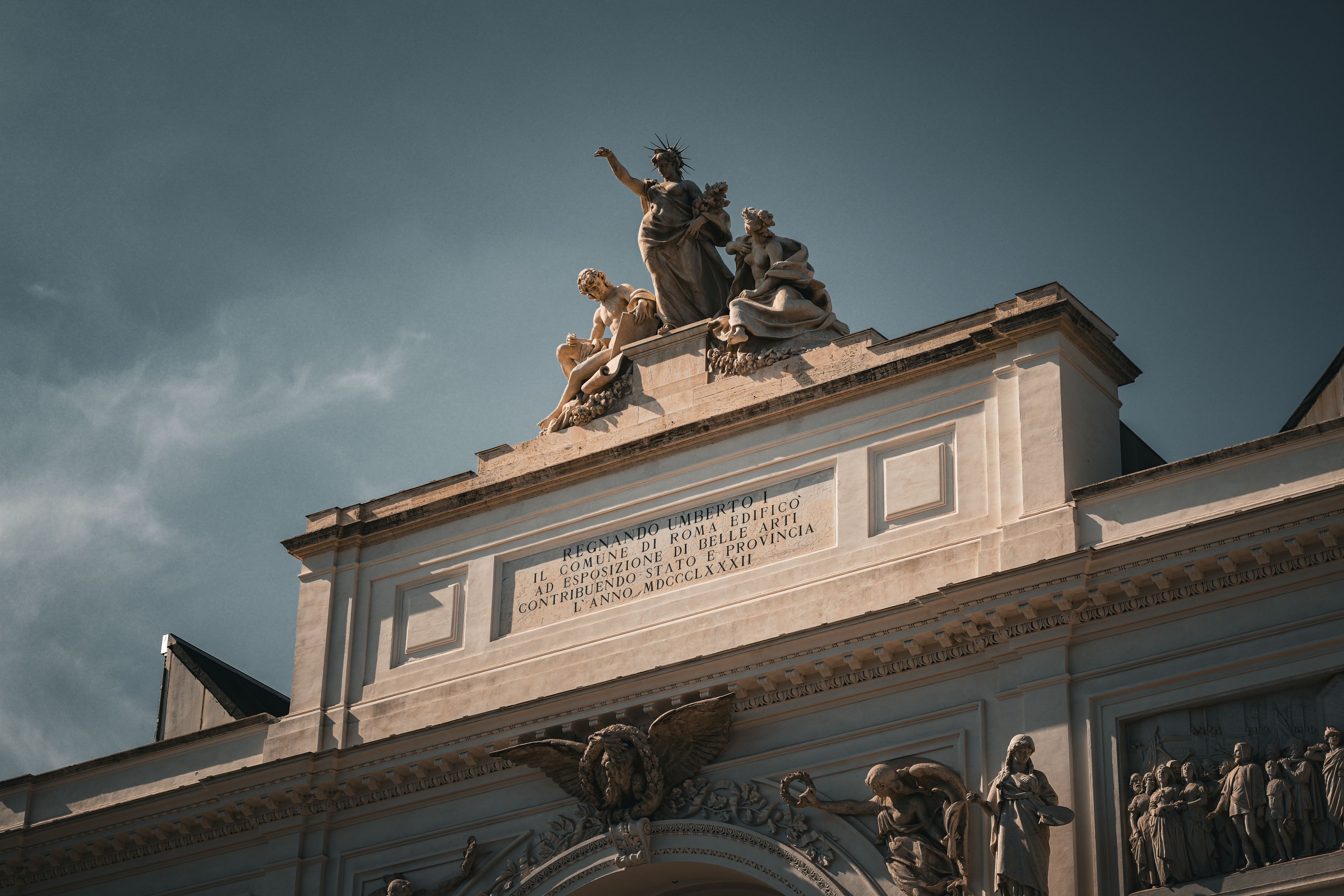 Via Nazionale near Termini Station, Rome, the upmarket side for mid-range hotels