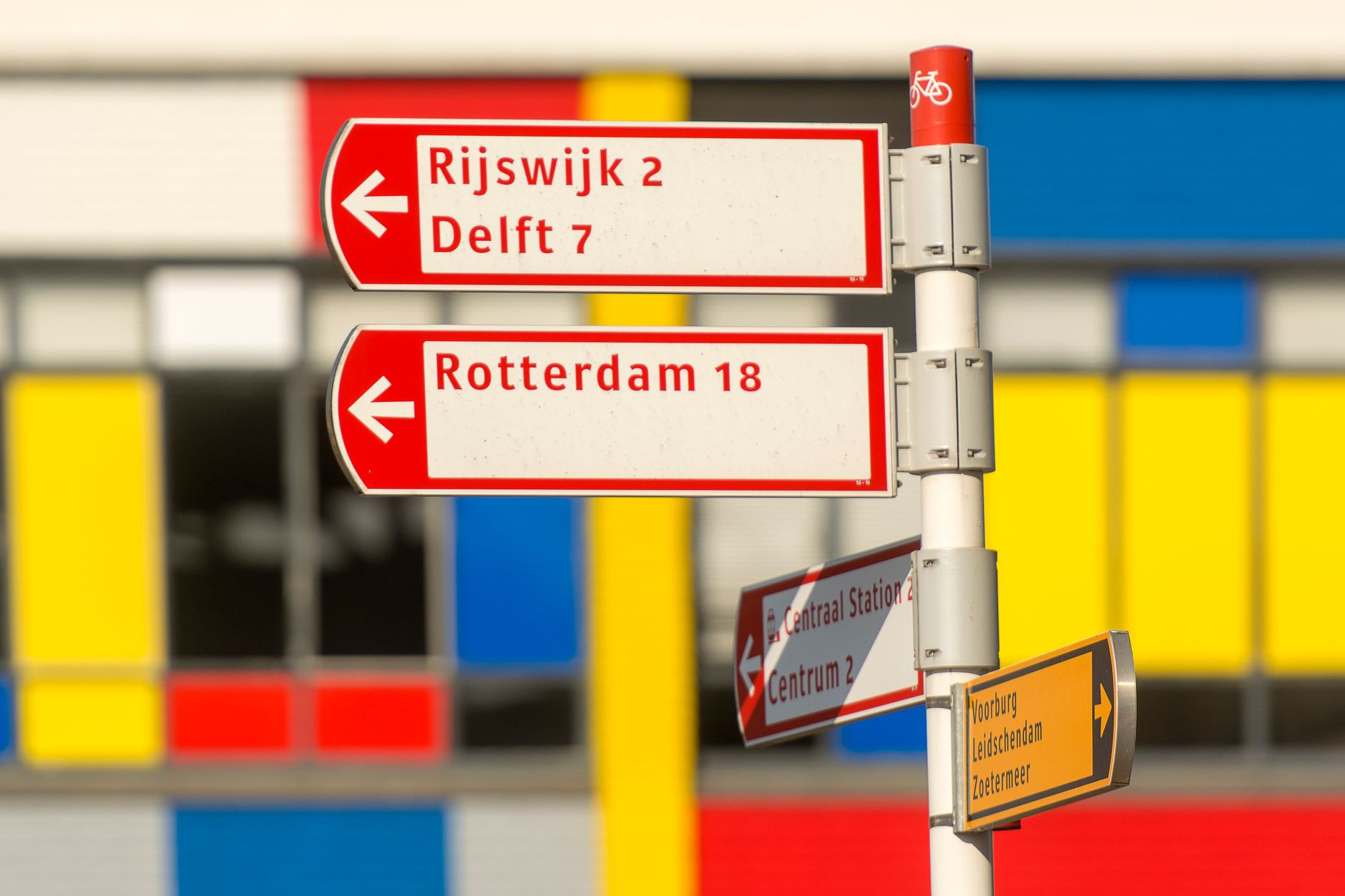 Rijswijk'te bir teras