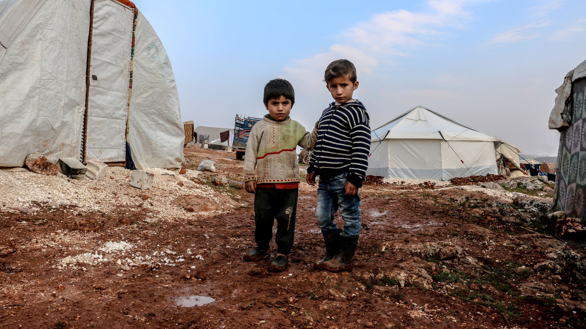 Vluchtelingenkamp Lesbos opvallend rustig