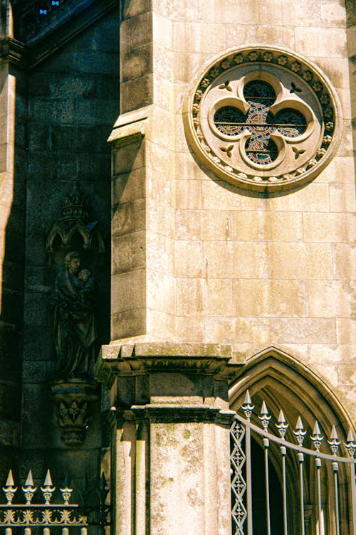 Ornamented Wall of Church