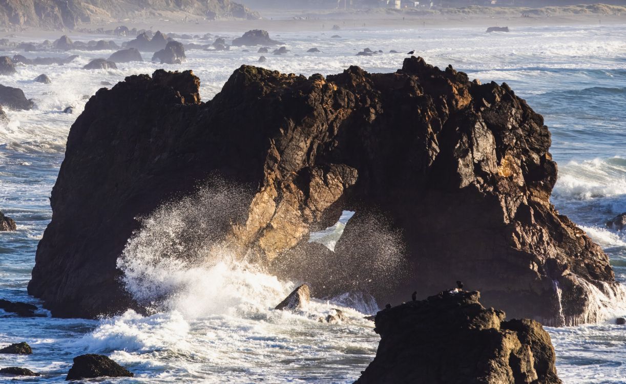 Shore Rocks Intense Rocks on a Shore · Free Stock Photo