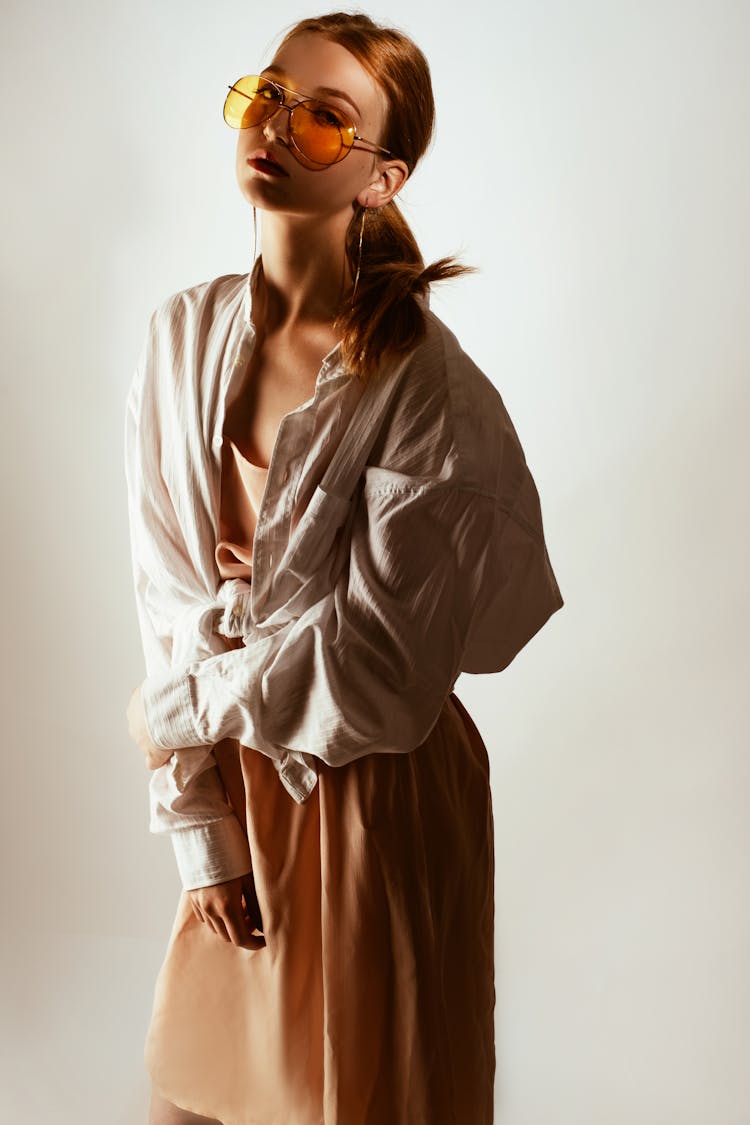 Woman Standing Indoor