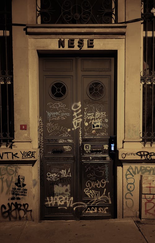 Graffiti on a Door 