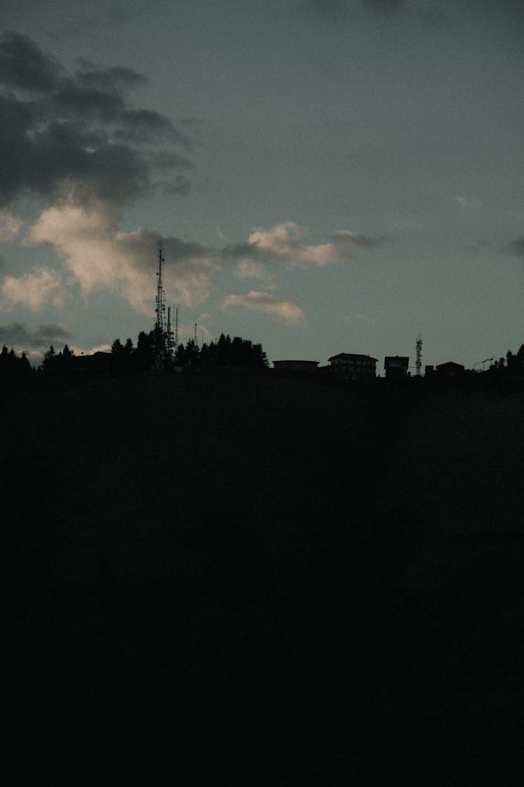 Clouds Over A Dark Skyline