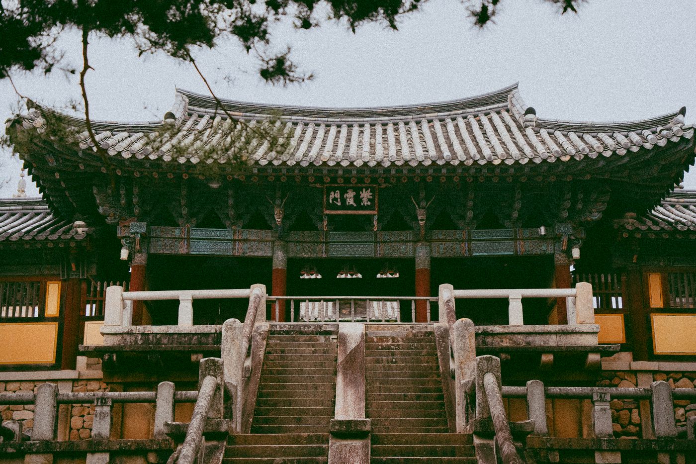 Templo Bulguksa en Gyeongju, Corea del Sur
