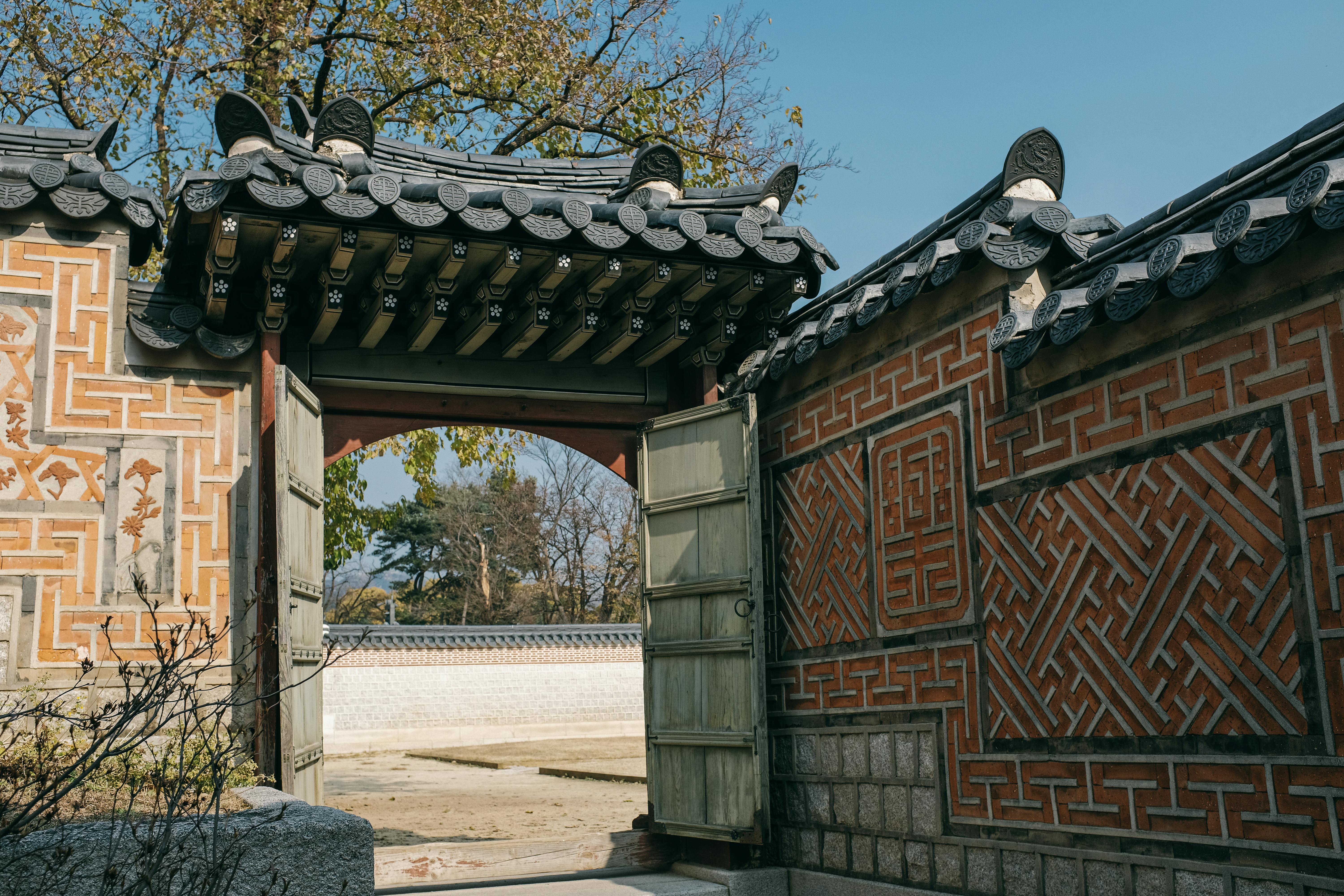 Front View of the Gwangseongbo Fortress, in the Gwangseongbo Fort, Later  Named Anhaeru, Meaning Peaceful Sea, South Korea Stock Photo - Image of  incheon, island: 247113676