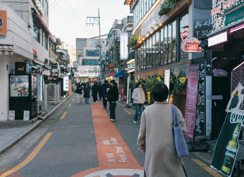 明洞商圈 · 街头小吃