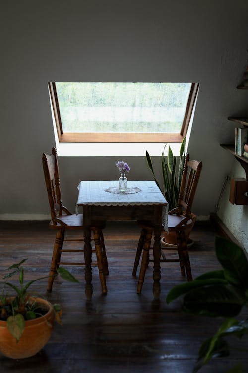 Table and Two Chairs 