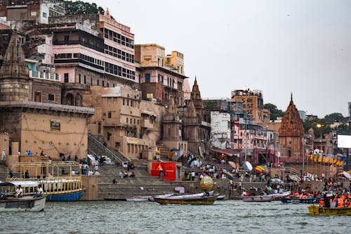 River in City in India