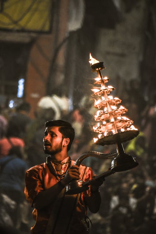 Foto profissional grátis de ardente, cerimônia, chama