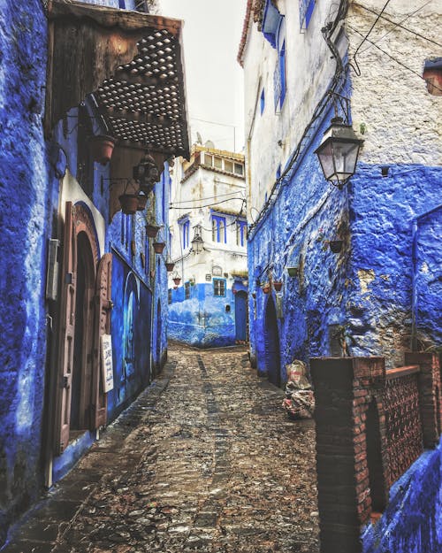 Foto d'estoc gratuïta de a l'aire lliure, arquitectura, blau