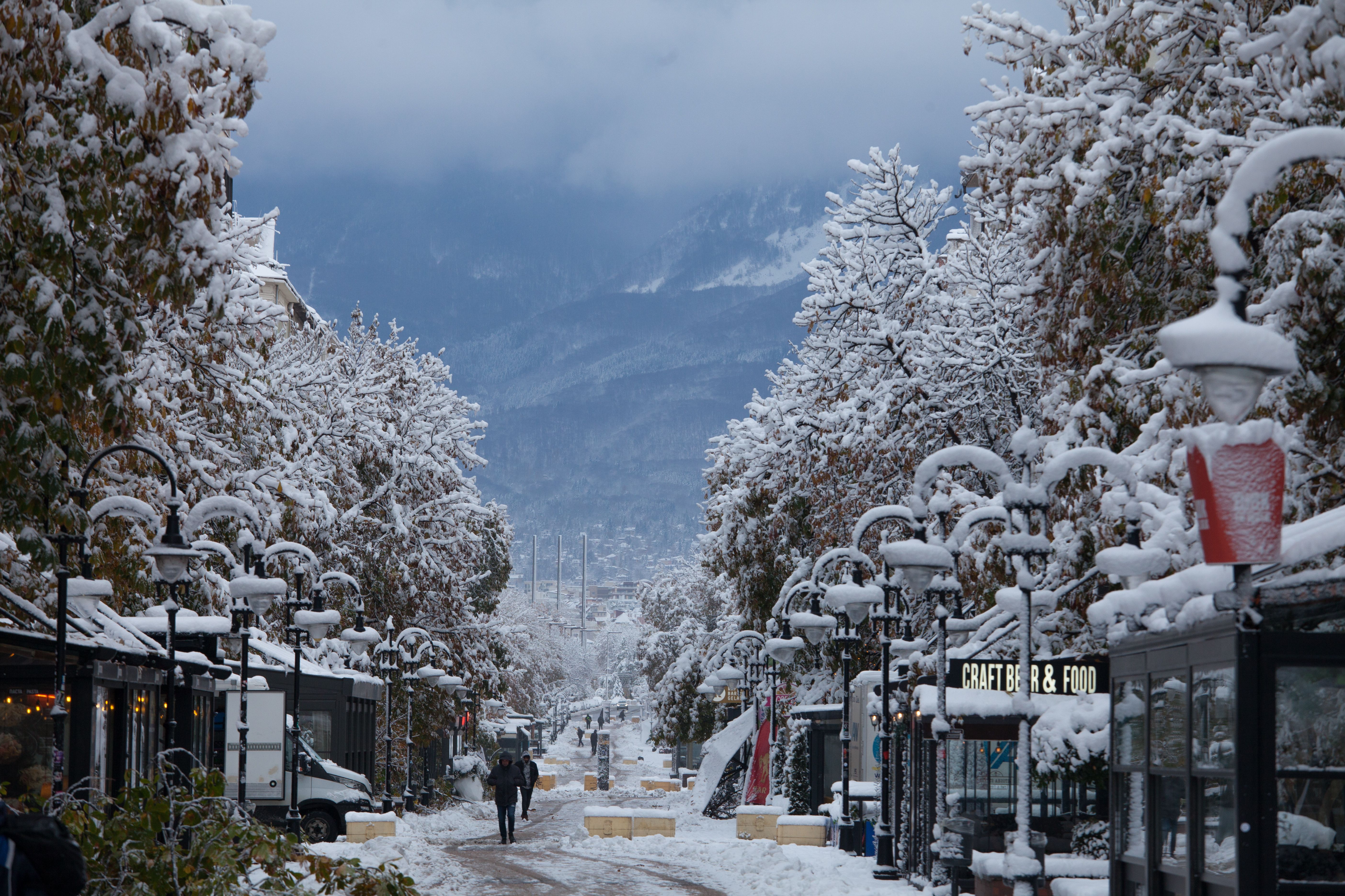 City Street in Winter · Free Stock Photo