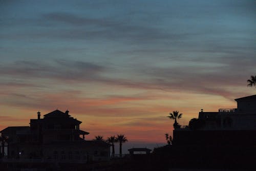 Gratis stockfoto met zonsondergang kleur