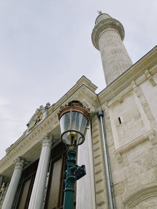 Základová fotografie zdarma na téma exteriér budovy, mešita, minaret