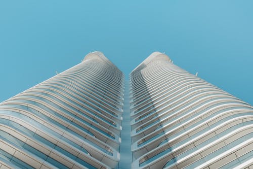 Modern, White Skyscraper
