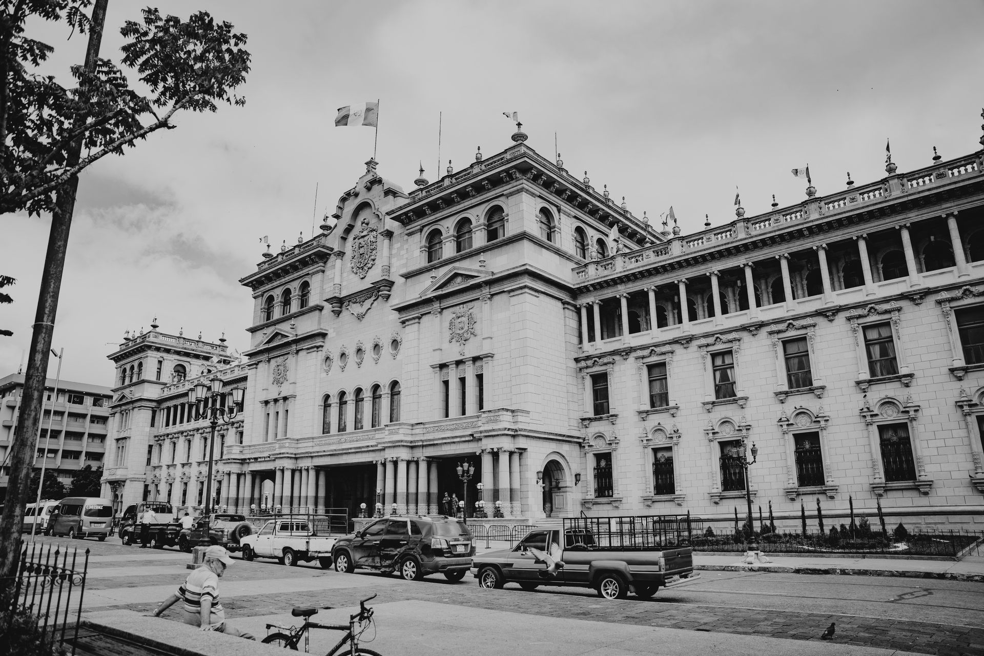 National Palace at Plaza de la Constitucion in Guatemala City