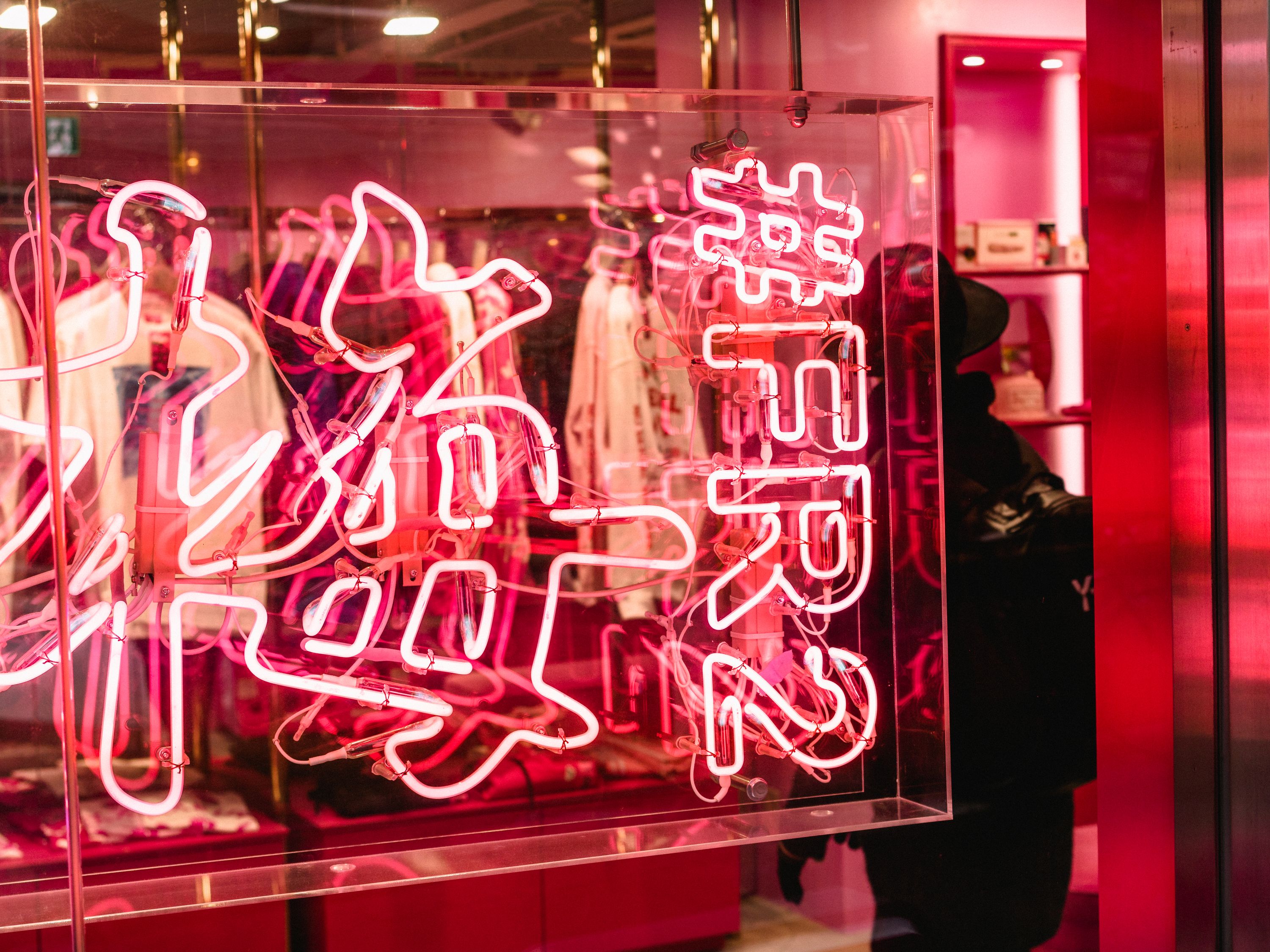 Code Pink Signages Pink Neon Signage · Free Stock Photo