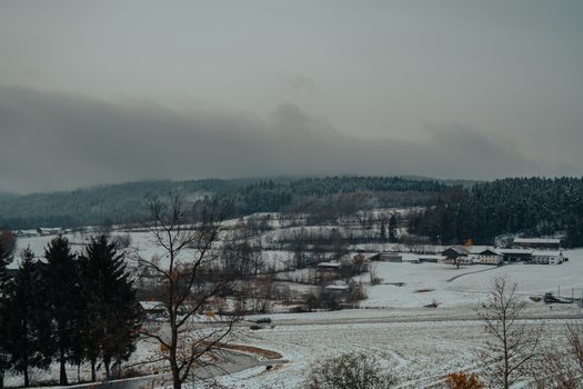 Winter Landscape Germany Prackenbach 🇩🇪