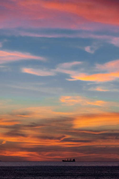 cloudscape, 夕方, 日没の無料の写真素材