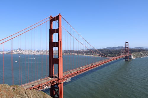 加州, 加州的金門大橋, 地標 的 免费素材图片