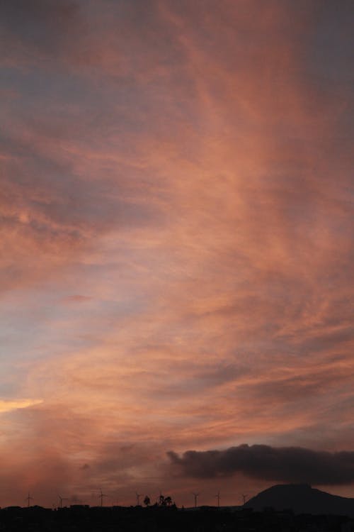 Foto stok gratis awan, langit, matahari terbenam