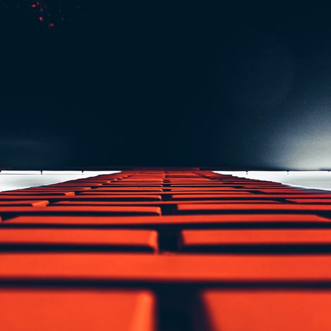 Orange geometric light study, Flo Dnd on Pexels