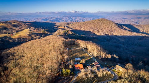 Village in Hilly Area