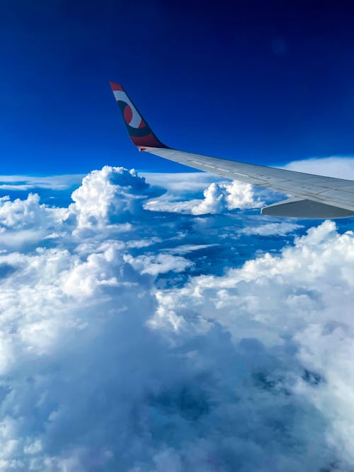 Darmowe zdjęcie z galerii z chmury, fotografia lotnicza, latanie