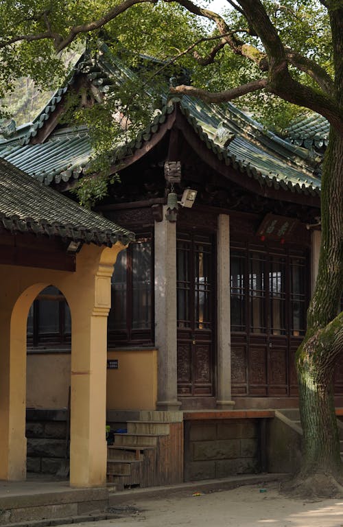 Traditional Buddhist Temple Building